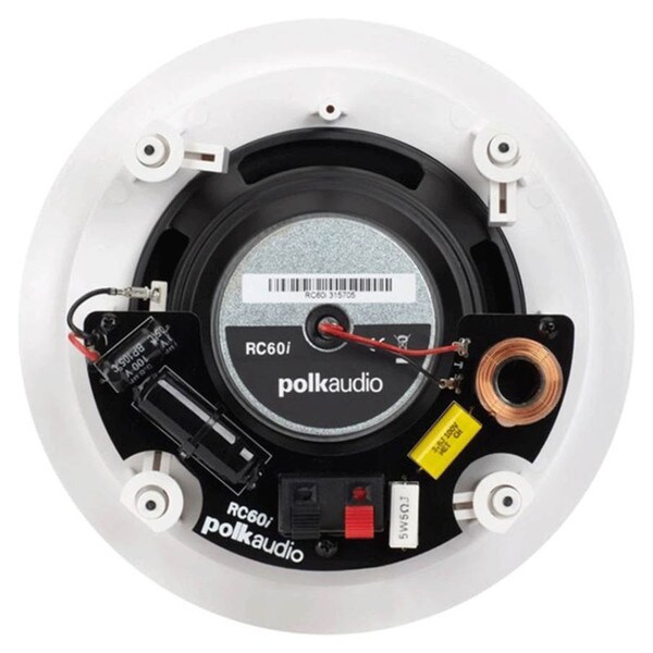 Main product image for Polk Audio RC60i In-Ceiling Speaker with 6-1/2" Woofer Pair243-627